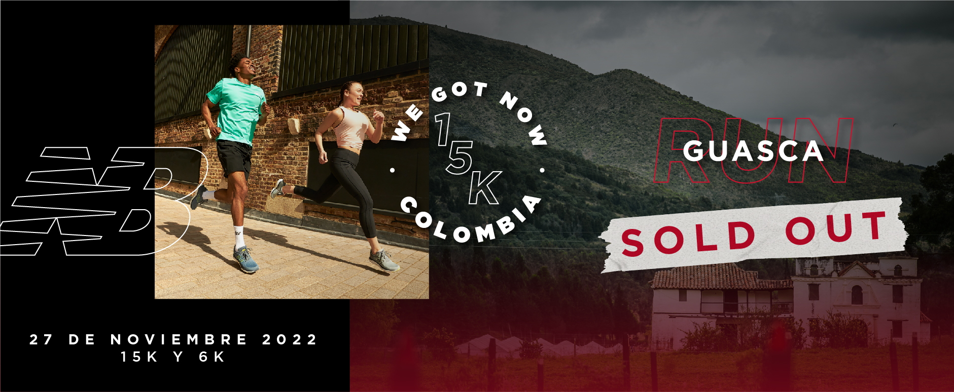header guasca sold out NB Race series 2022 Guasca Cundinamarca